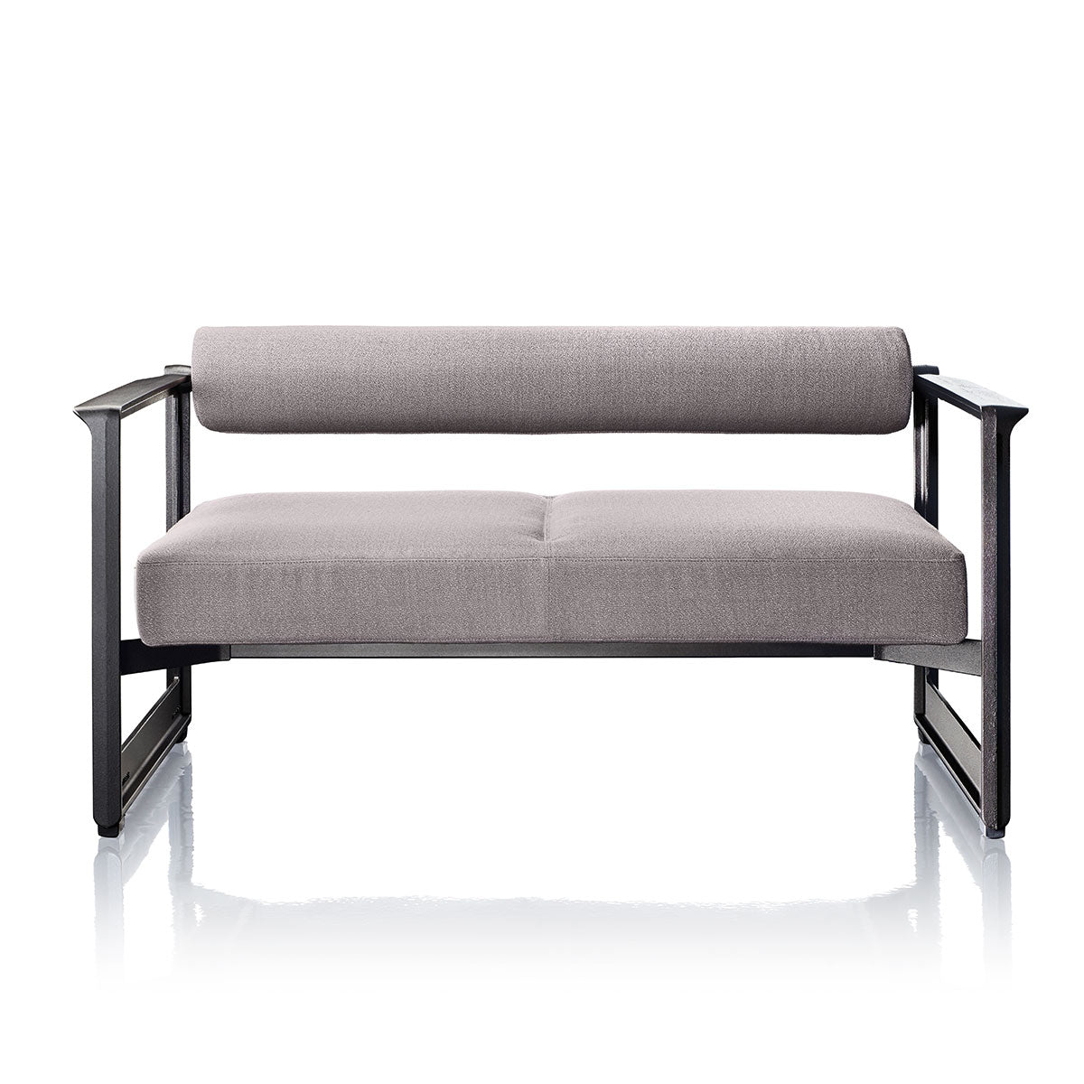 Brut 2 Seat Sofa | Pale Grey Divina Melange 120 Seat and Back