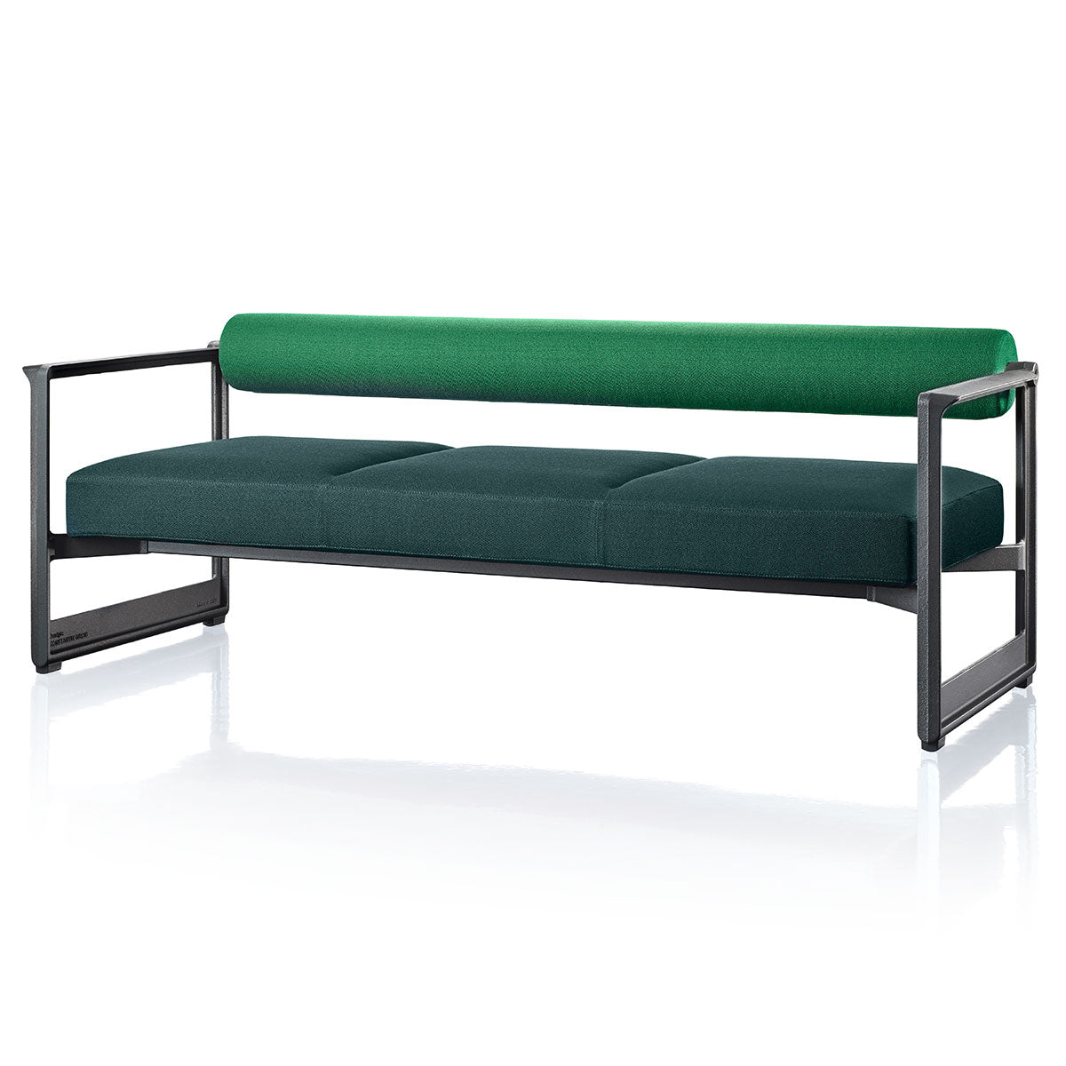 Brut 3 Seat Sofa | Pale Grey Divina Melange 120 Seat and Back