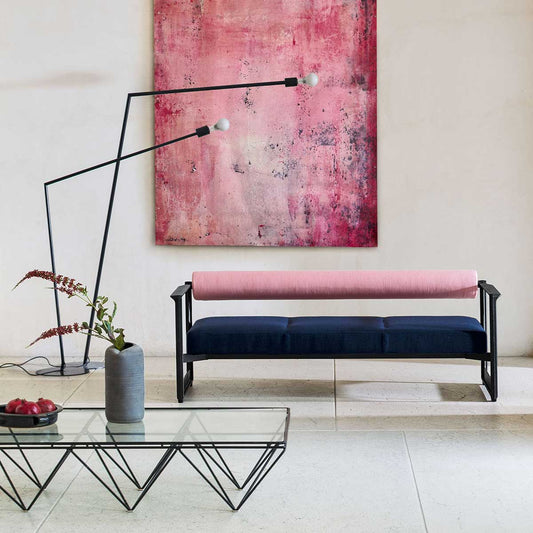 Brut 3 Seat Sofa | Pale Grey Divina Melange 120 Seat and Back