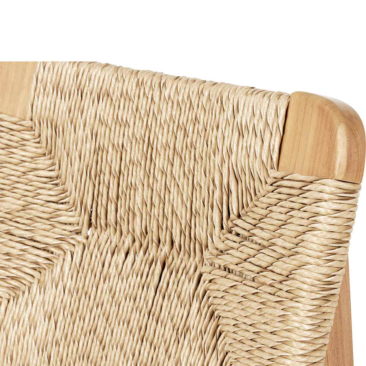 C-Chair Outdoor Dining Chair | Woven Polyethelene Cord