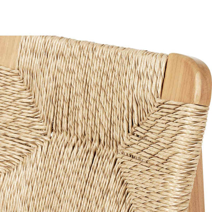 C-Chair Outdoor Dining Chair | Woven Polyethelene Cord