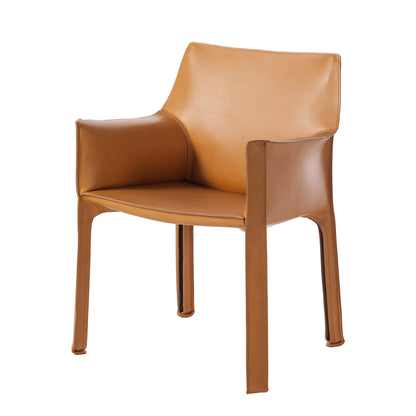Cab 413 Arm Chair | Cognac Hide