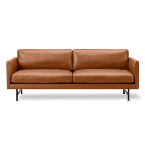 Calmo 2 Seat Sofa | Cognac 72 Premium Leather