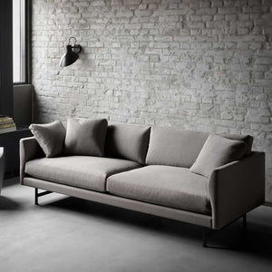 Calmo 2 Seat Sofa | Flint Ruskin 33 Upholstery