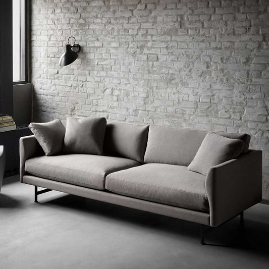 Calmo 2 Seat Sofa | Flint Ruskin 33 Upholstery