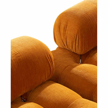 Camaleonda Modular Sofa | Mustard Lodi Fabric Upholstery