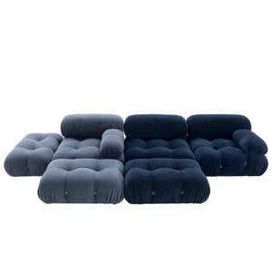 Camaleonda Modular Sofa | Grey Bormio Fabric Upholstery