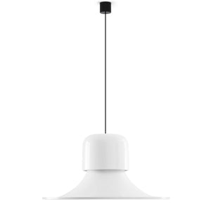 Campana Pendant Light | All White Grey