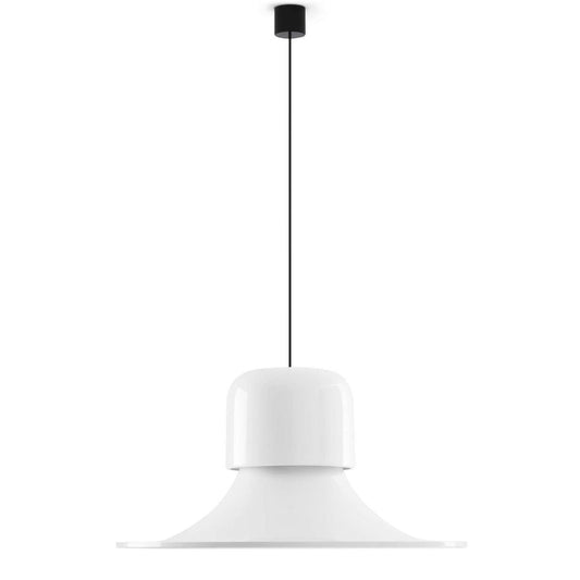 Campana Pendant Light | All White Grey