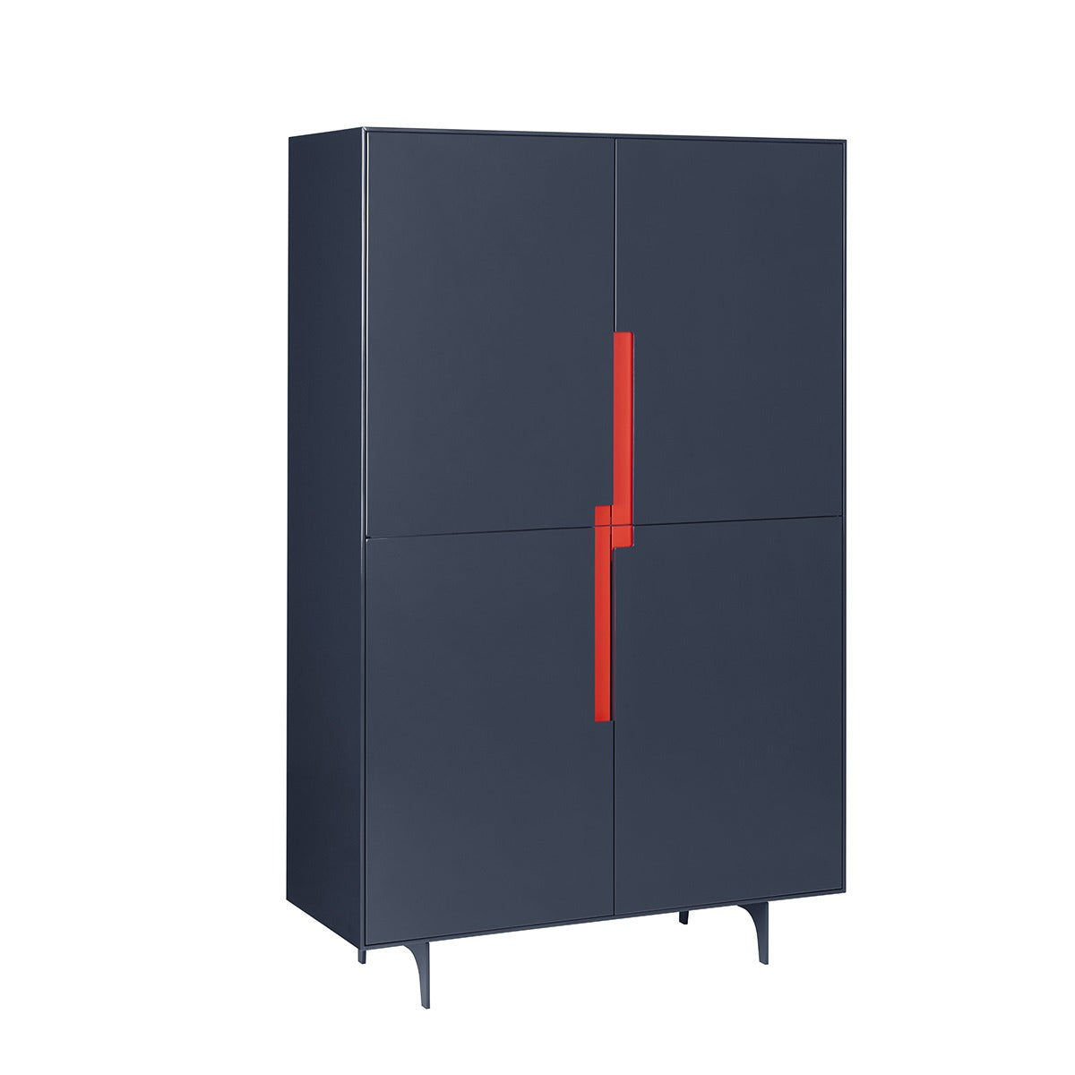 Canvas Cabinet | Steel Blue Body and Legs