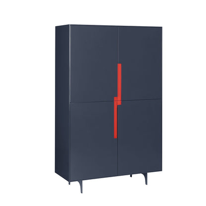 Canvas Cabinet | Steel Blue Body and Legs