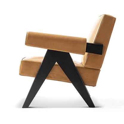 Capitol Complex Lounge Chair | Naturale 13Z360 Leather