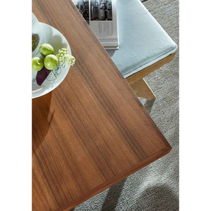 Capitol Complex Table | Natural Oak Top 1300mm Depth