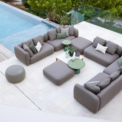 Capture Corner Sofa | Taupe Caneline Air Touch Upholstery