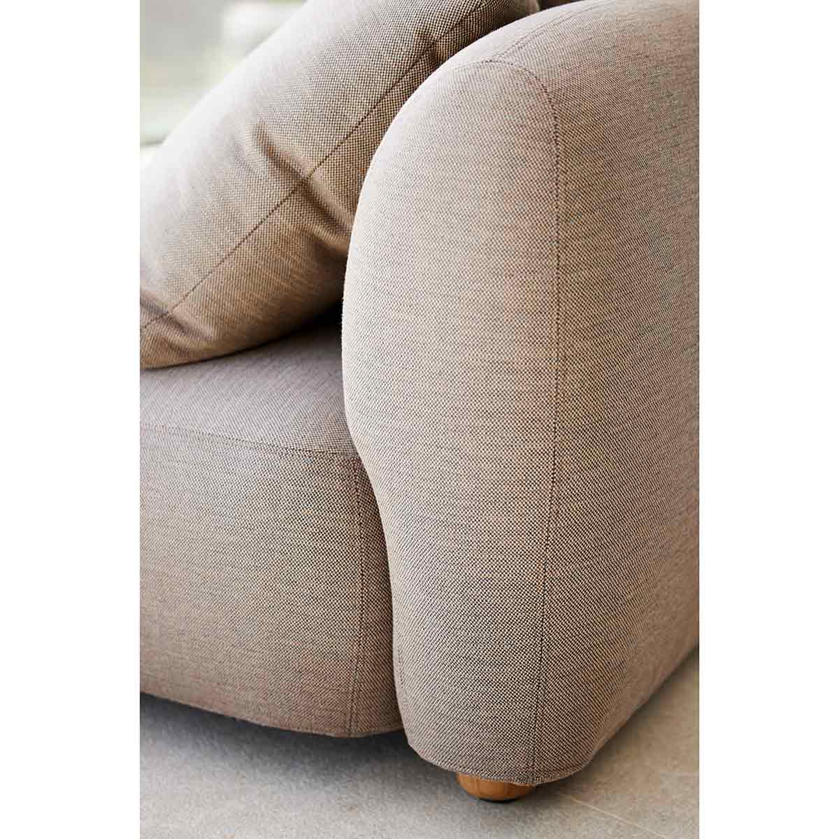 Capture Corner Sofa | Taupe Caneline Air Touch Upholstery
