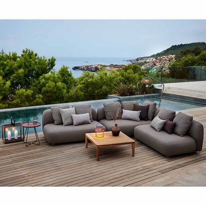 Capture Corner Sofa | Taupe Caneline Air Touch Upholstery
