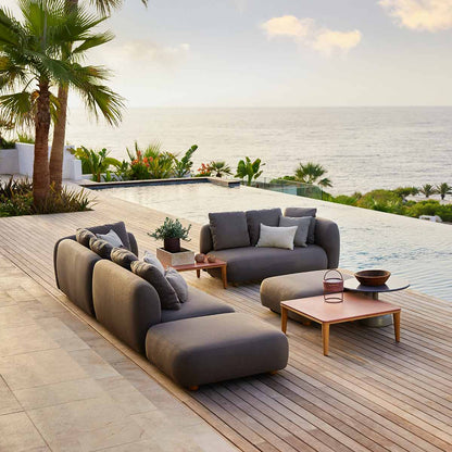Capture Corner Sofa | Taupe Caneline Air Touch Upholstery