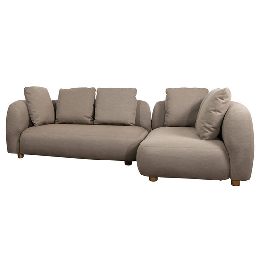 Capture Corner Sofa | Taupe Caneline Air Touch Upholstery