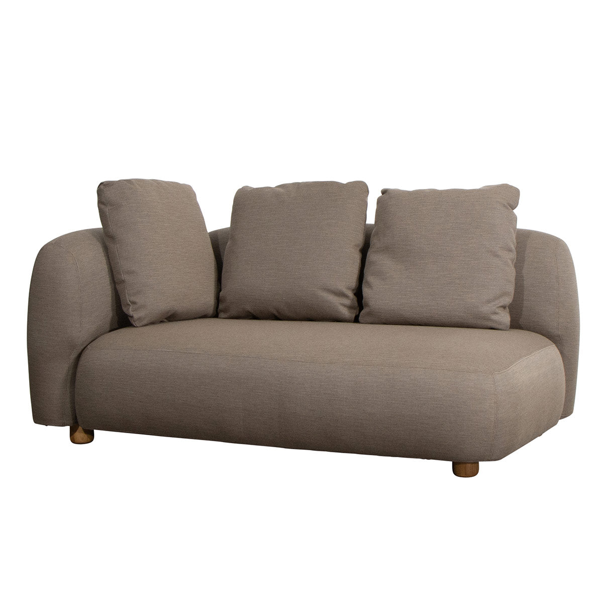 Capture Corner Sofa | Taupe Caneline Air Touch Upholstery