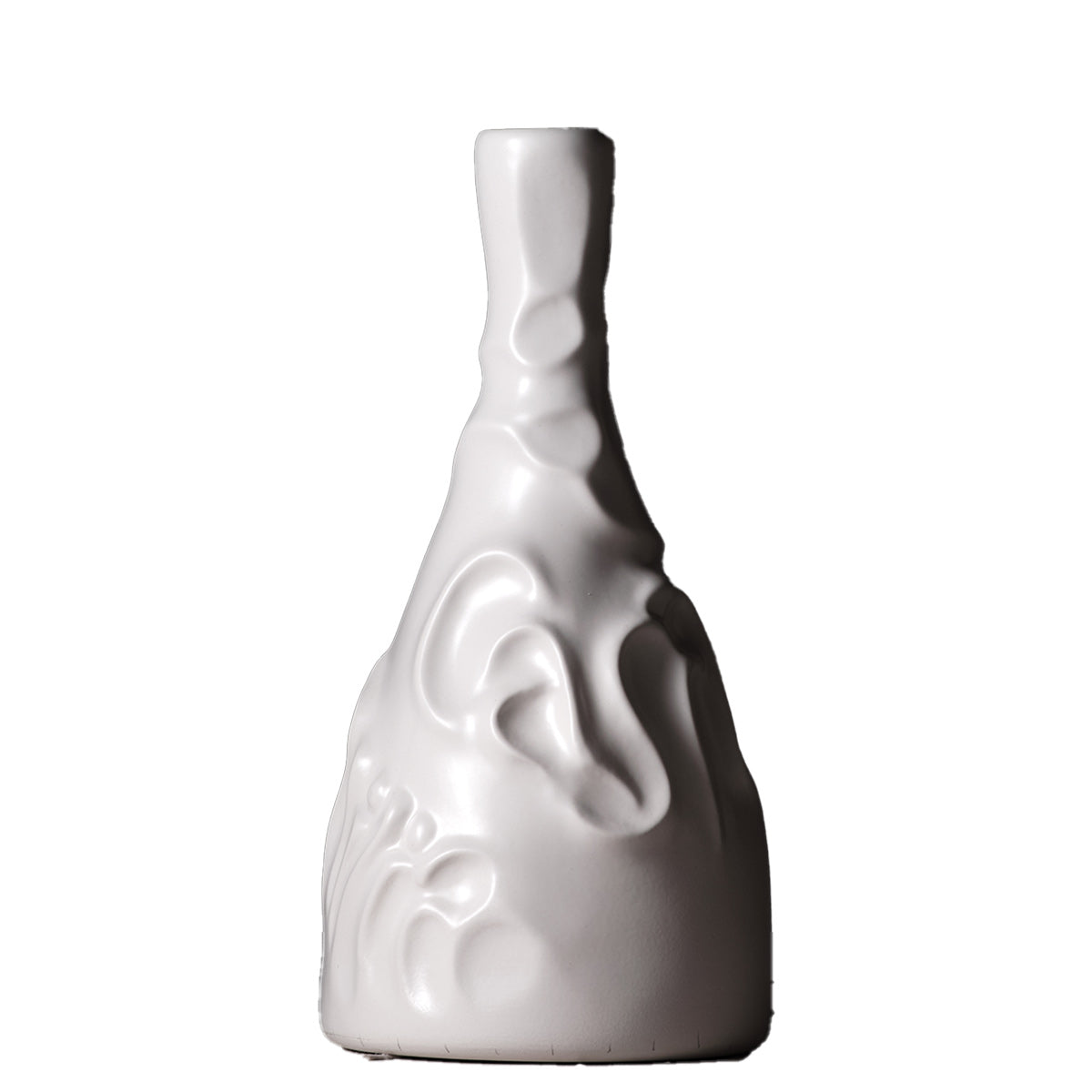 Casa de Familia Bottle | White matte glazed ceramic