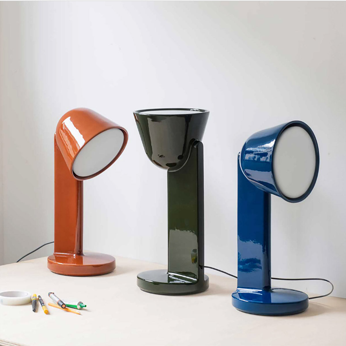 Céramique Table Light | Navy Blue