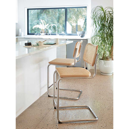 Cesca Counter Stool | Natural Beech with Natural Cane