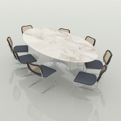 Cesca Chair Upholstered Seat | Black Divina 191 Seat