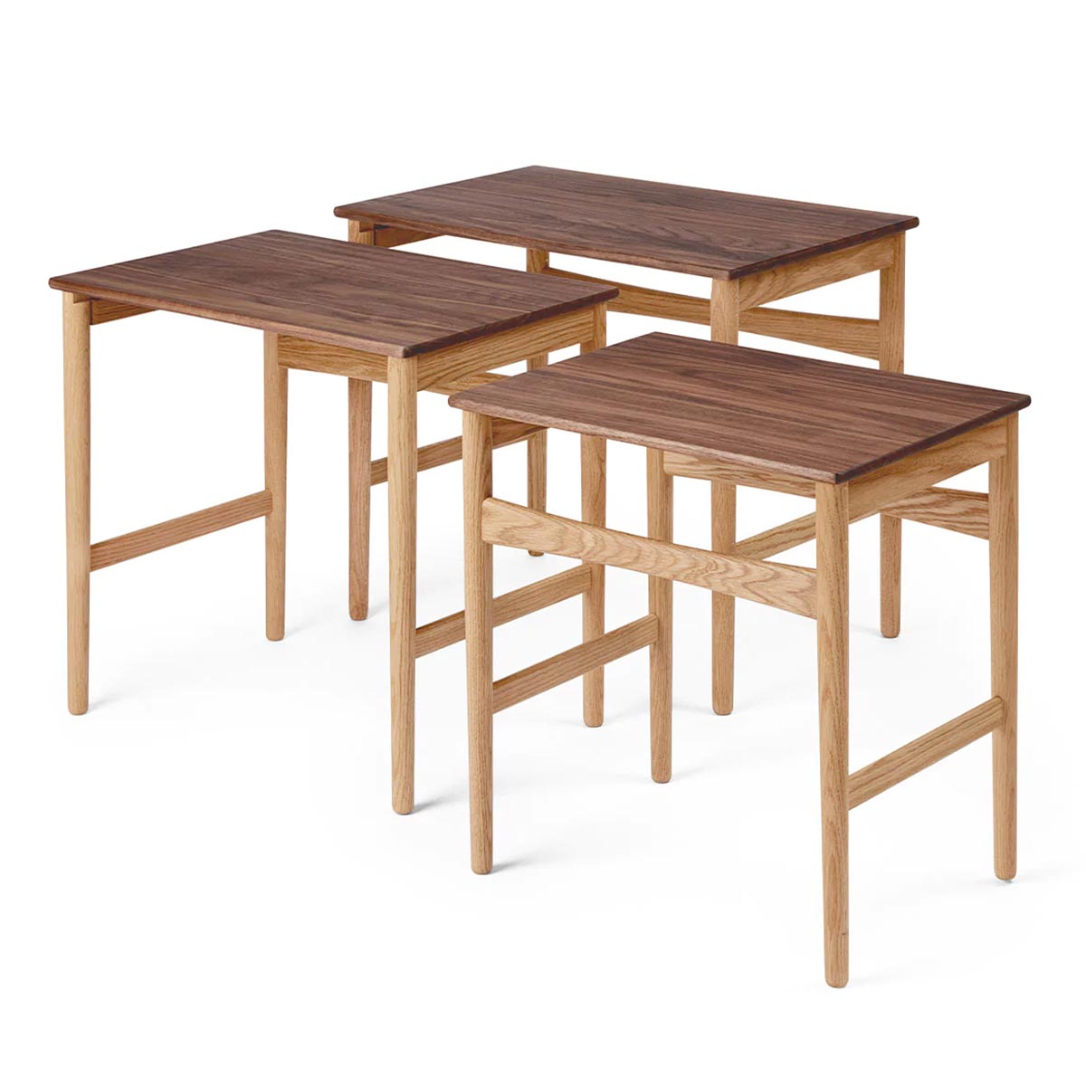 CH004 Nesting Tables | Walnut Oiled Top