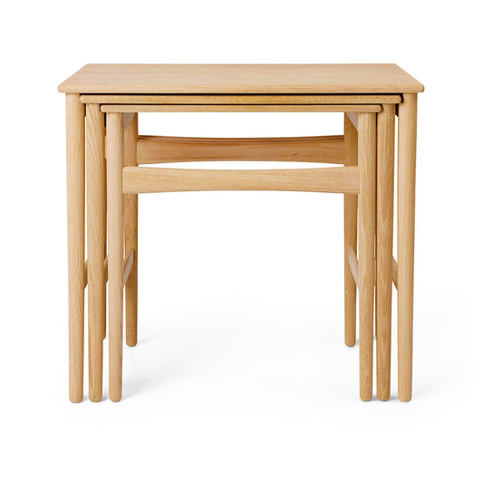 CH004 Nesting Tables | Oak Oiled Top