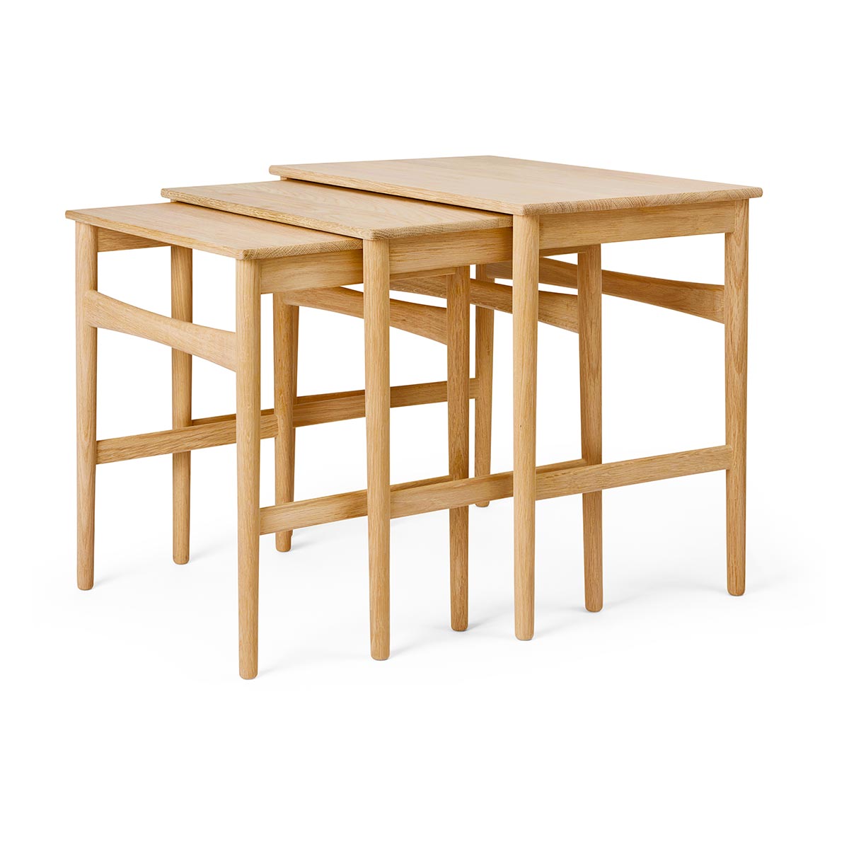 CH004 Nesting Tables | Oak Oiled Top