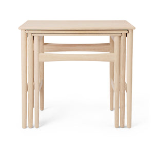 CH004 Nesting Tables | Oak Soaped Top