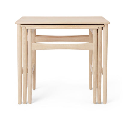 CH004 Nesting Tables | Oak Soaped Top