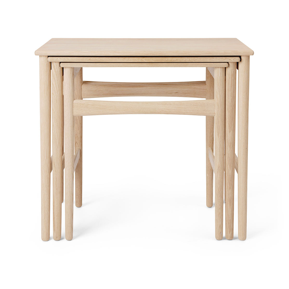 CH004 Nesting Tables | Oak White Oiled Top