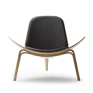 CH07 Shell Chair | Divina 181 Dark Grey