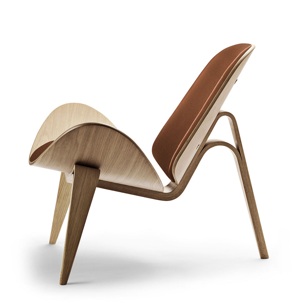 CH07 Shell Chair | Leather Thor 307 Cognac