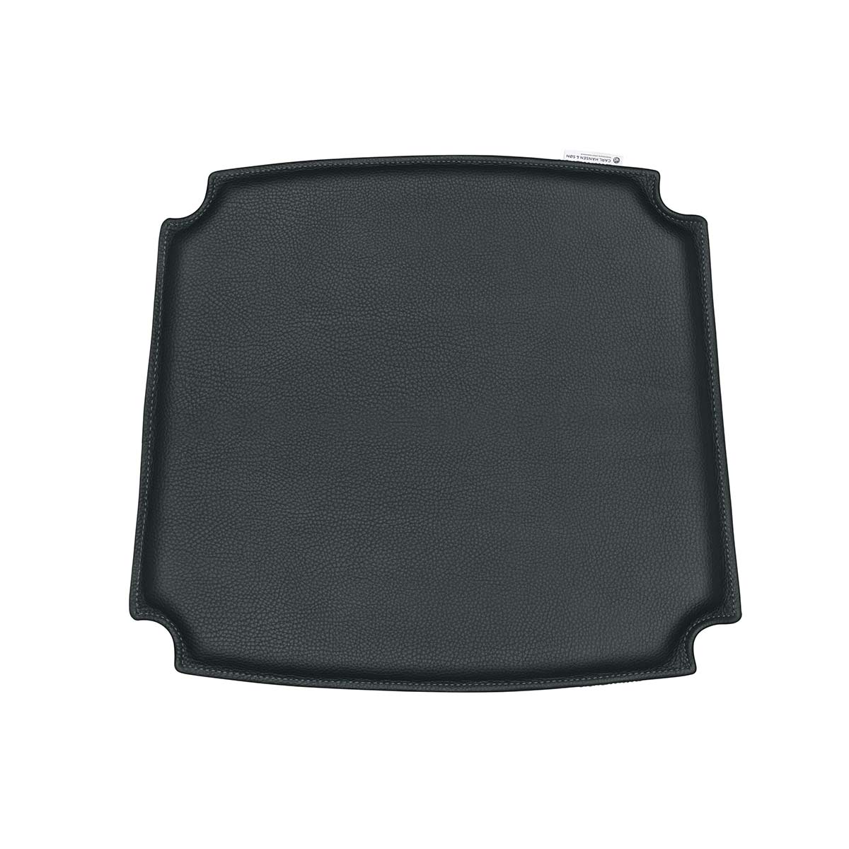 CH24 Wishbone Seat Cushion | Black Loke 7150 Leather