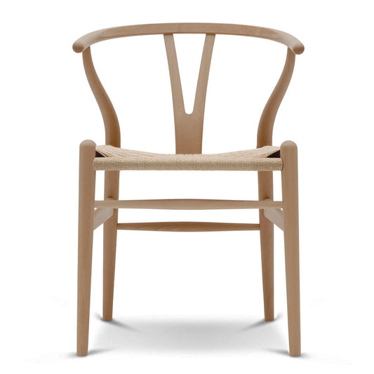CH24 Wishbone Chair | Beech Frame Natural Oil Finish