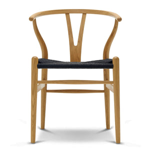 CH24 Wishbone Chair | Oak Frame Clear Lacquer