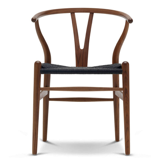 CH24 Wishbone Chair | Walnut Frame Natural Oil Finish