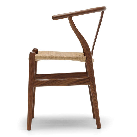 CH24 Wishbone Chair | Walnut Frame Natural Oil Finish