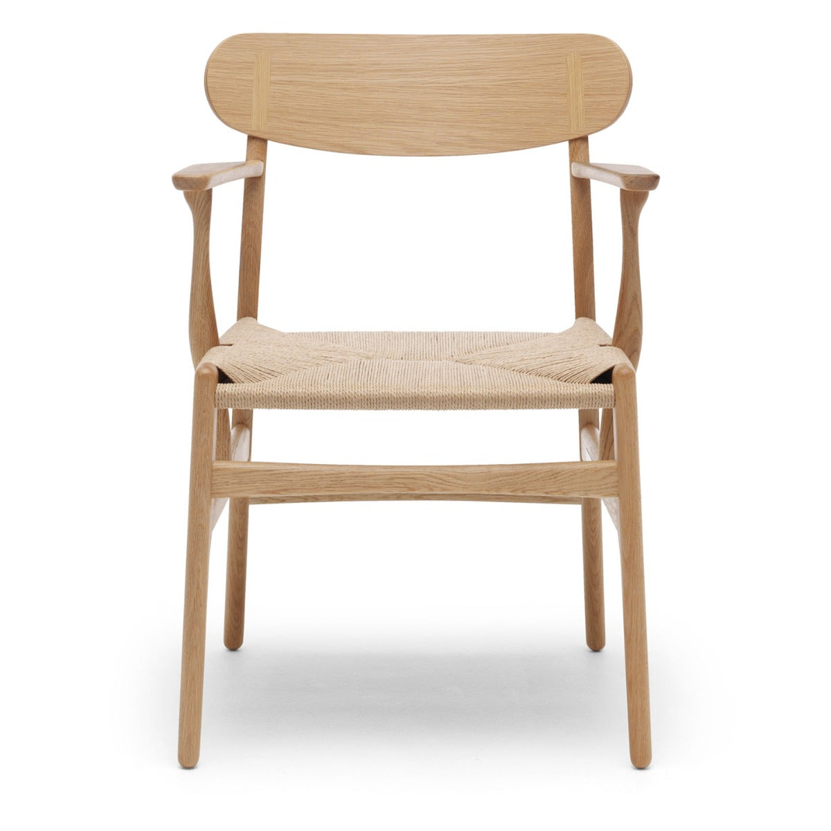 CH26 Dining Chair | Natural Papercord Seat Oiled Oak Frame