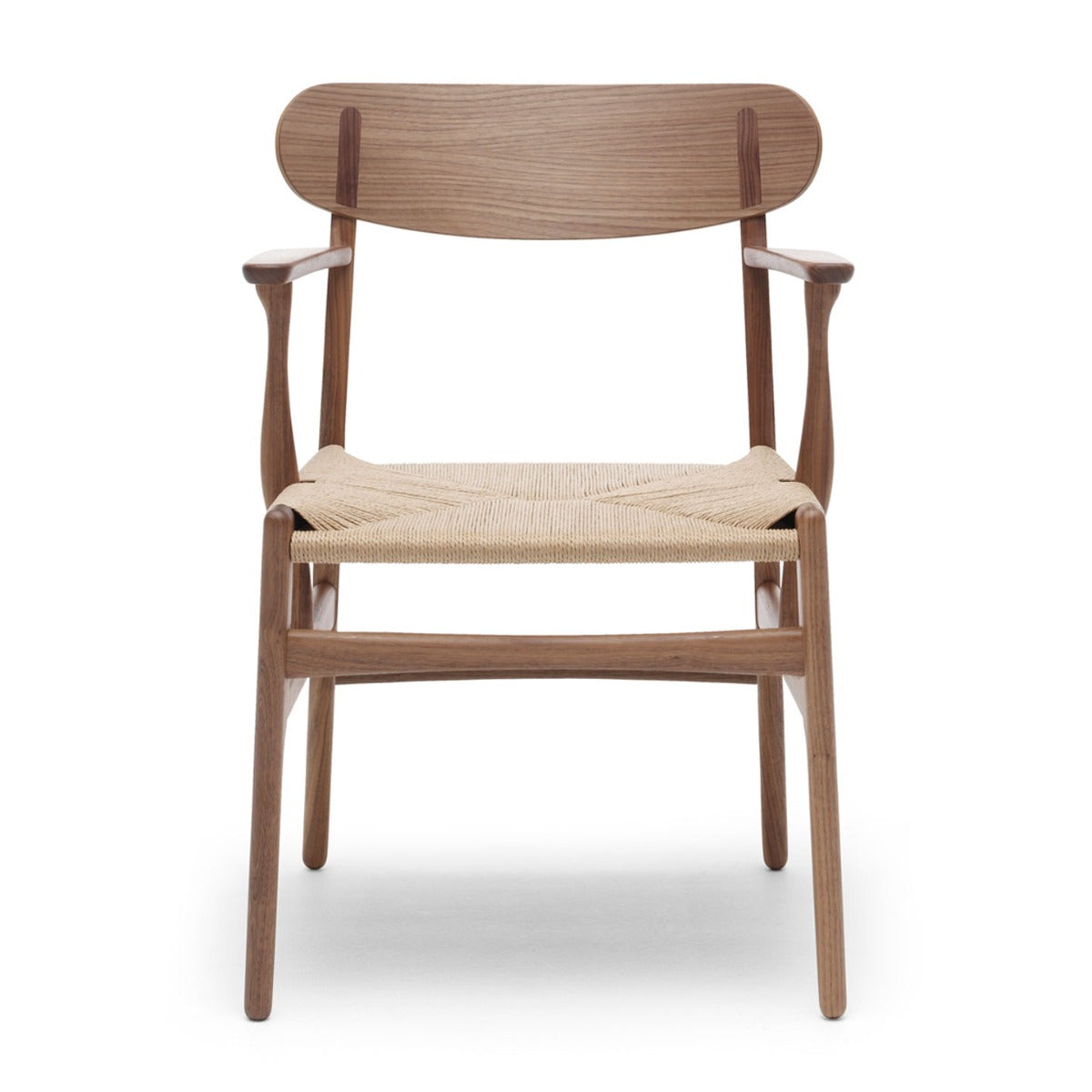 CH26 Dining Chair | Natural Papercord Seat Oiled Walnut Frame