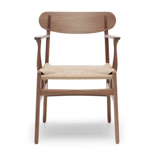 CH26 Dining Chair | Natural Papercord Seat Oiled Walnut Frame