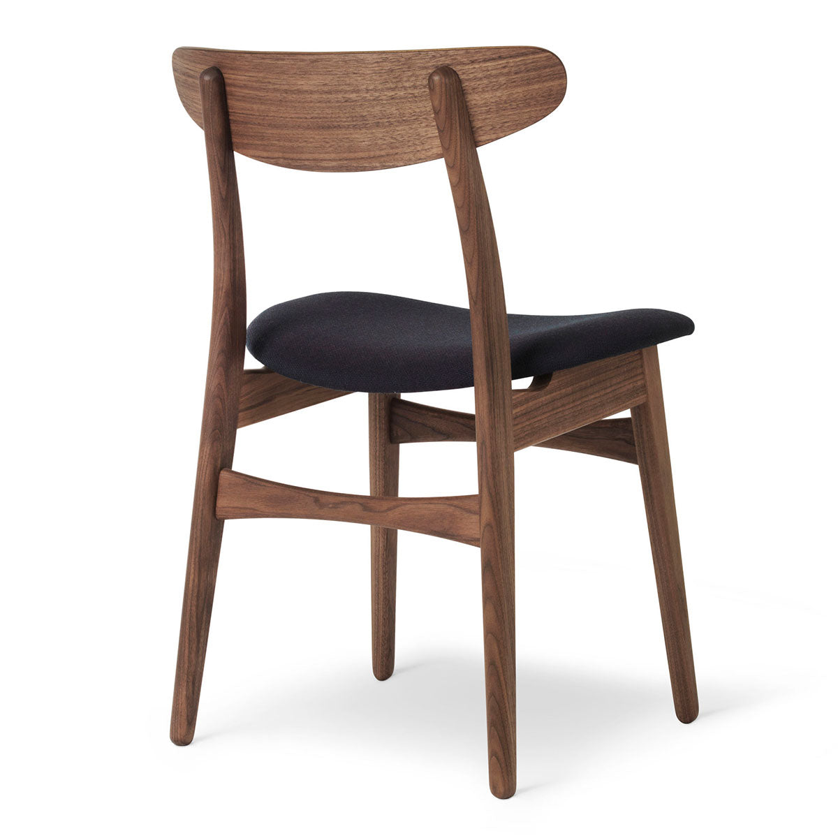 CH30P Dining Chair | Black Loke 7150 Leather Seat