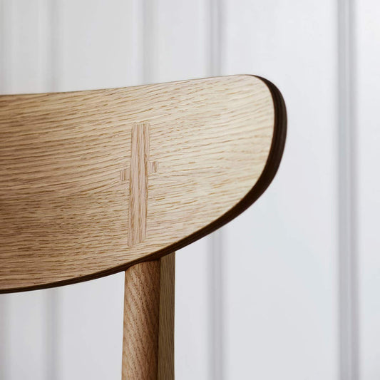 CH30P Dining Chair | Black Loke 7150 Leather Seat