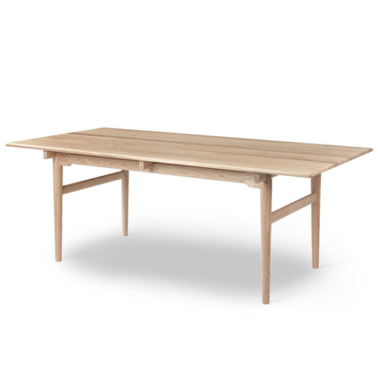 CH327 Dining Table 190cm | Solid Oak Table Top and Base