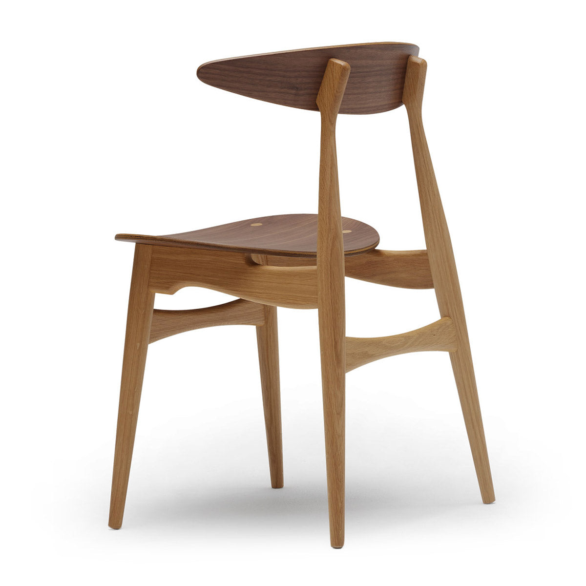 CH33 Mixed Wood Chair | Oiled Oak Frame