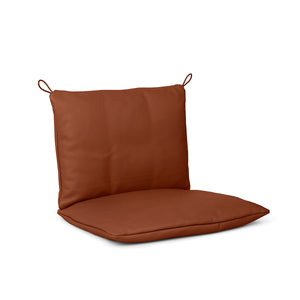 CH44 Cushion Set | Sif 92 Dark Chestnut Leather Seat and Back