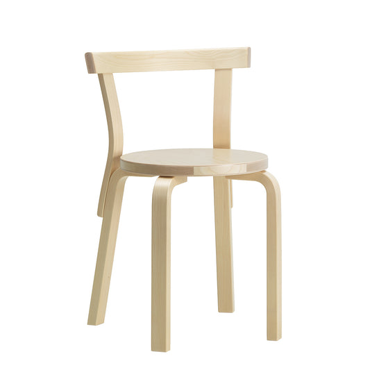 68 Chair | Birch Veneered Lacquered Seat