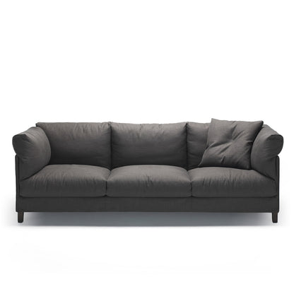 Chemise Sofa 270cm | Grey 04 Tosca Upholstery